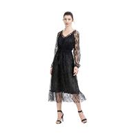 New Lotus Leaf Side Ball Lace Dress Dresses for Spring and Summer in 2019